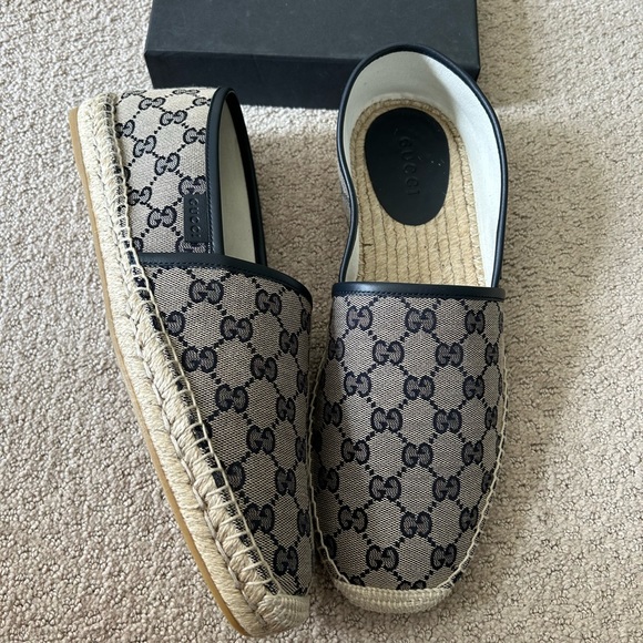 Gucci, Monogram mens espadrilles NWT - Picture 2 of 15